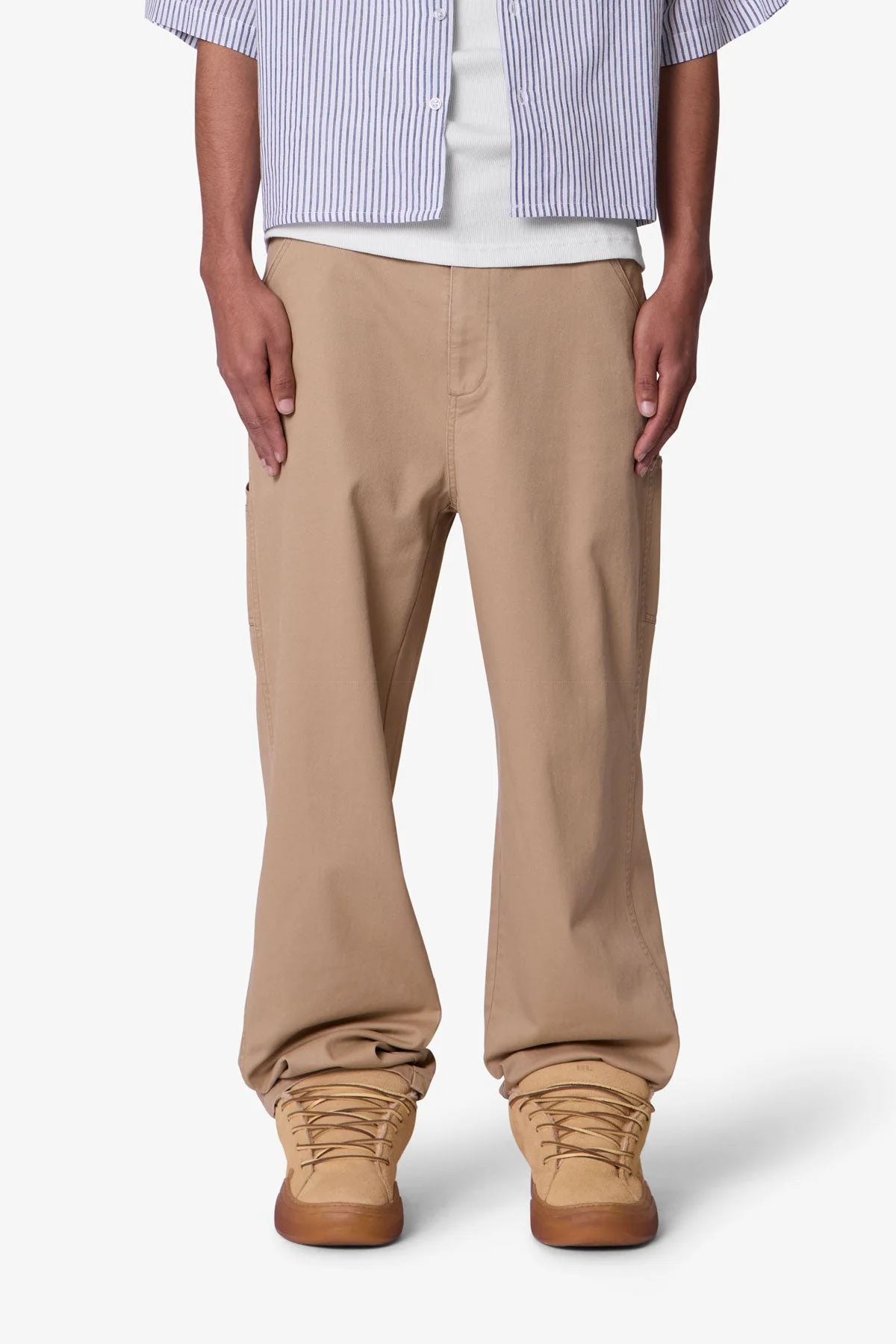 Ultra Baggy Chino Pants - Khaki - Image 2