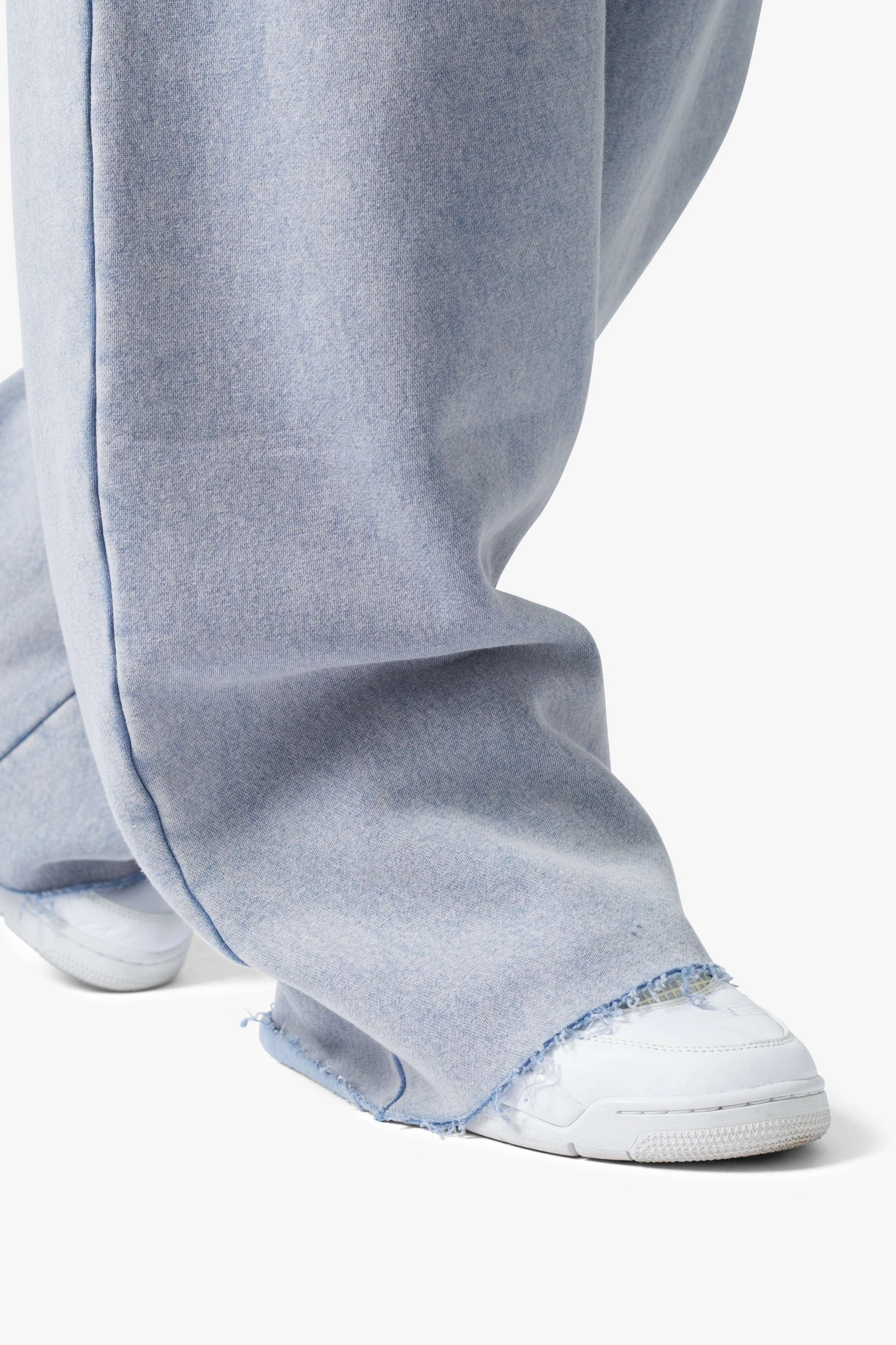 Washed Ultra Baggy Sweatpants - Washed Light Blue - Image 9