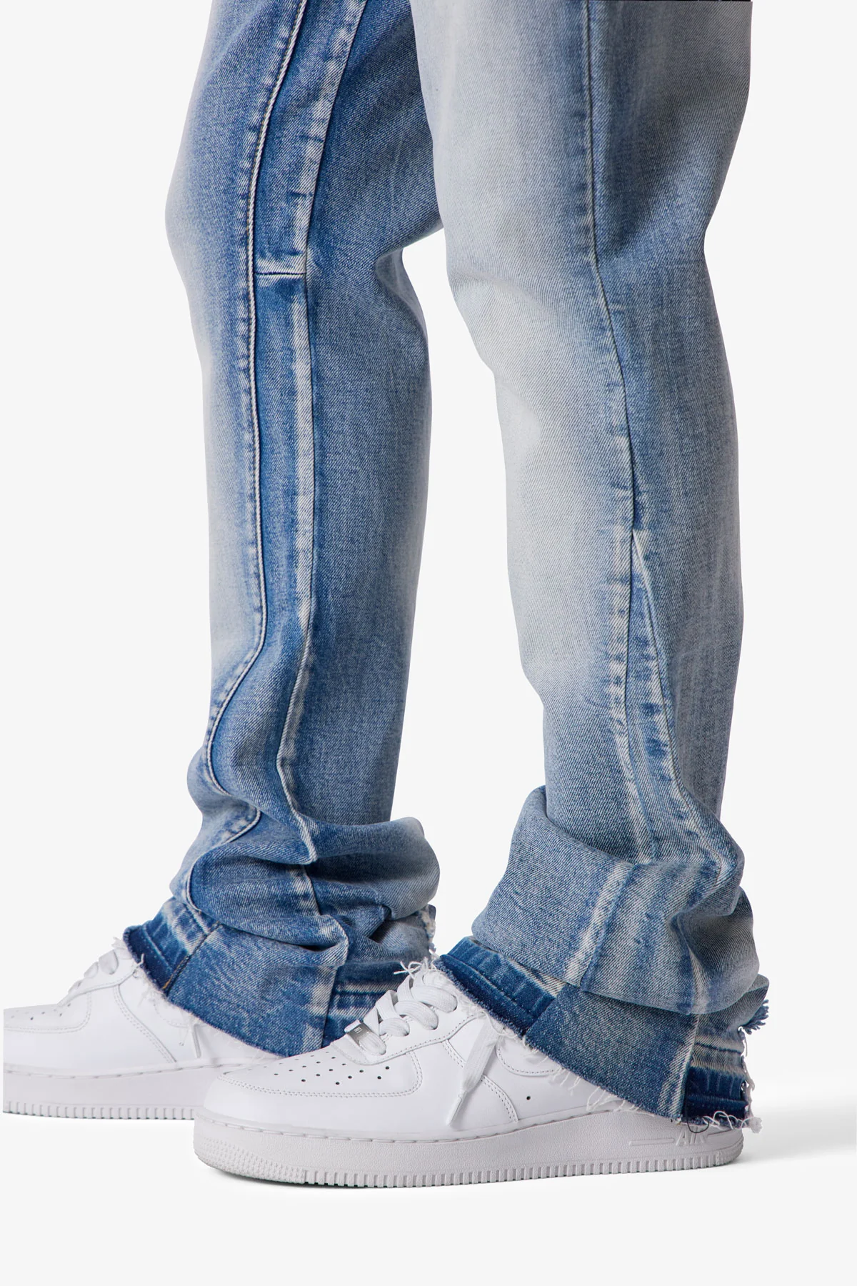 B484 Flare Denim - Blue - Image 7