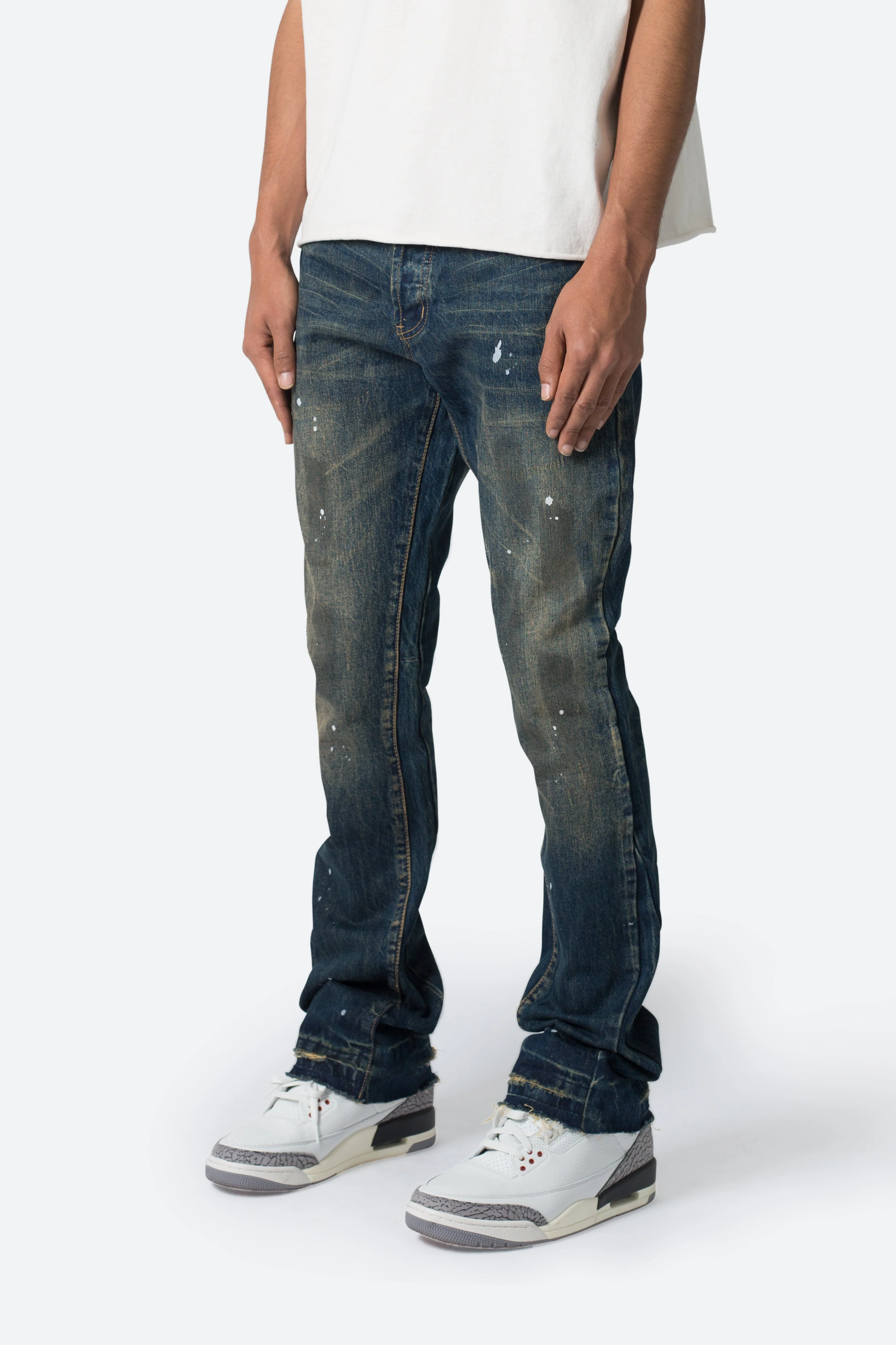 B614 Flare Denim - Blue - Image 3