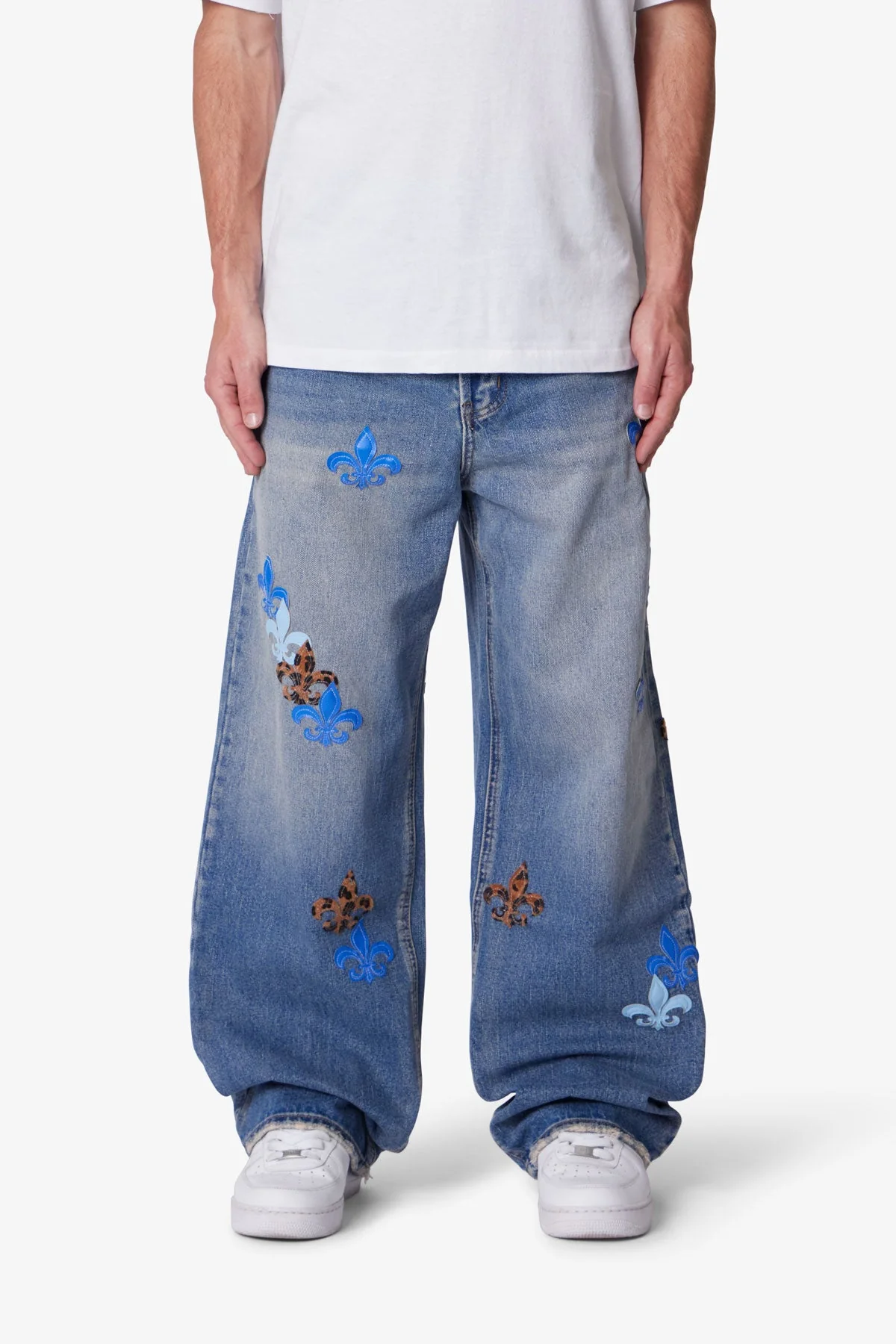 Ultra Baggy Fleur Denim - Blue - Image 2