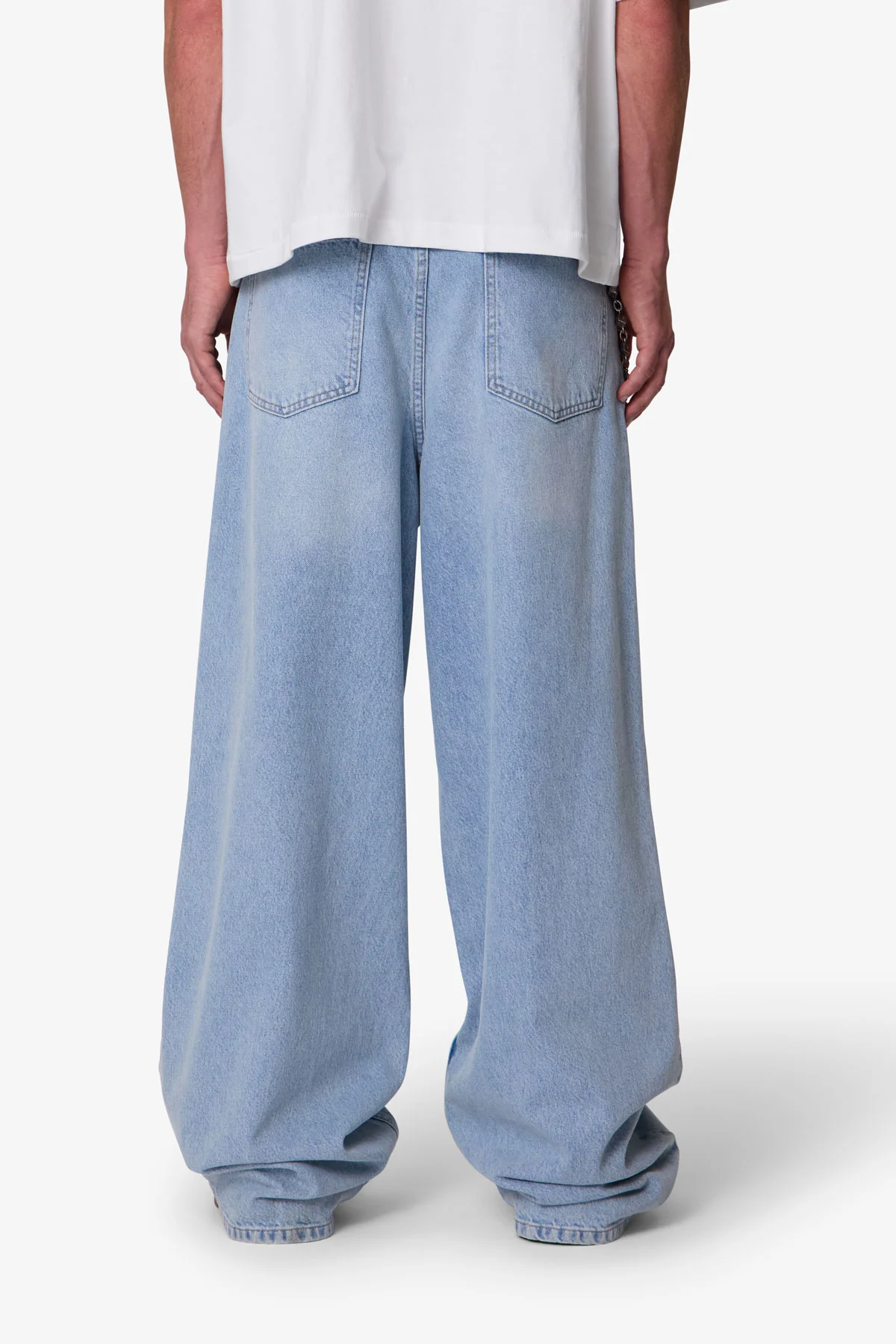 Baggy Washed Rave Denim - Washed Blue - Image 5