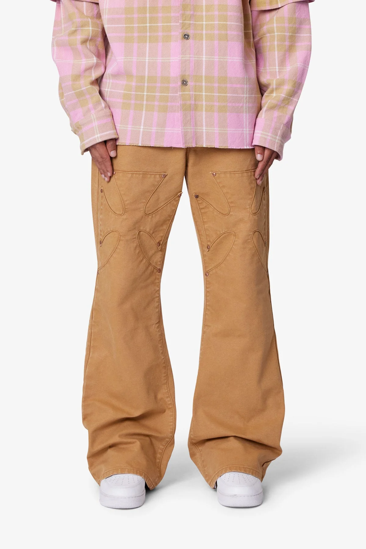 Iron Cross Denim - Tan - Image 2