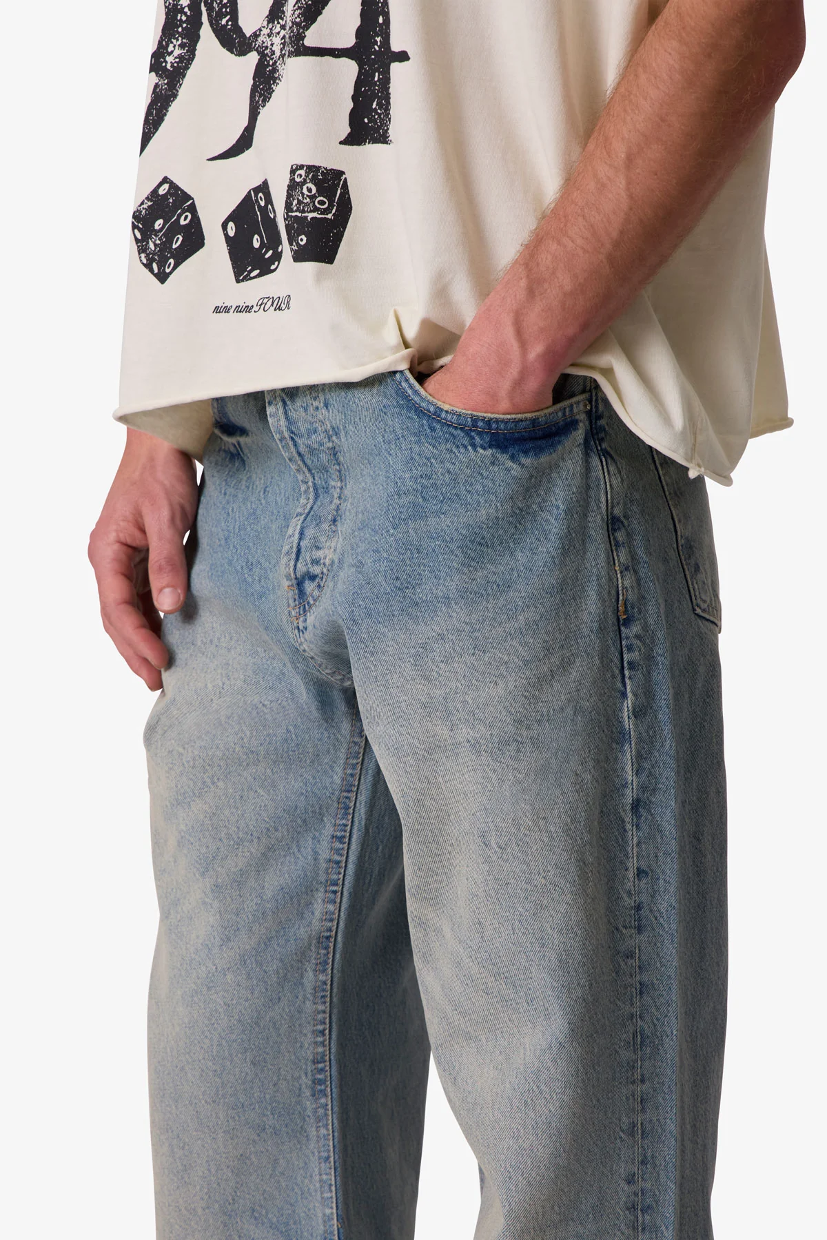 Kick Flare Denim - Western Blue - Image 7
