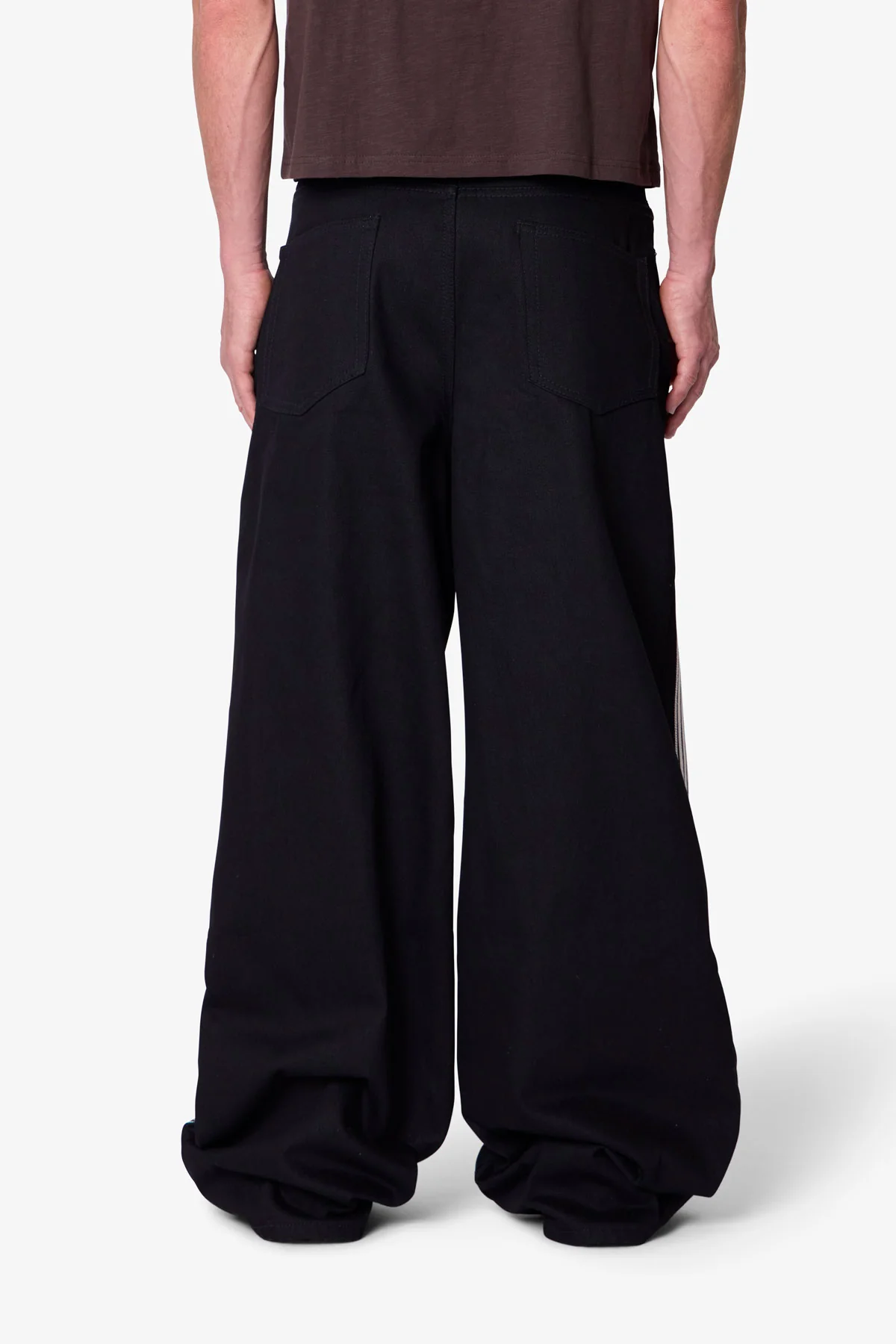 Rave Stripe Denim - Black - Image 5