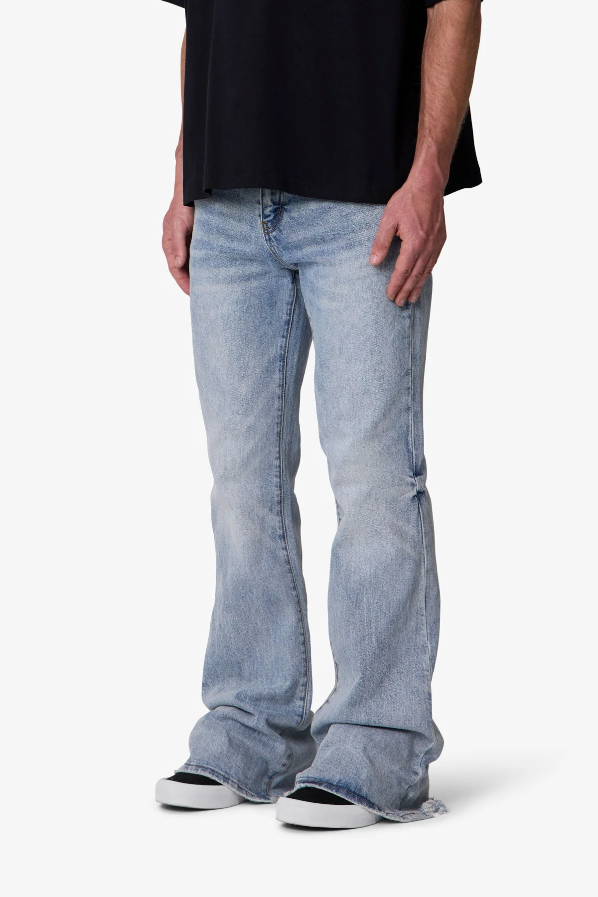 Super Flare Denim - Light Blue - Image 3