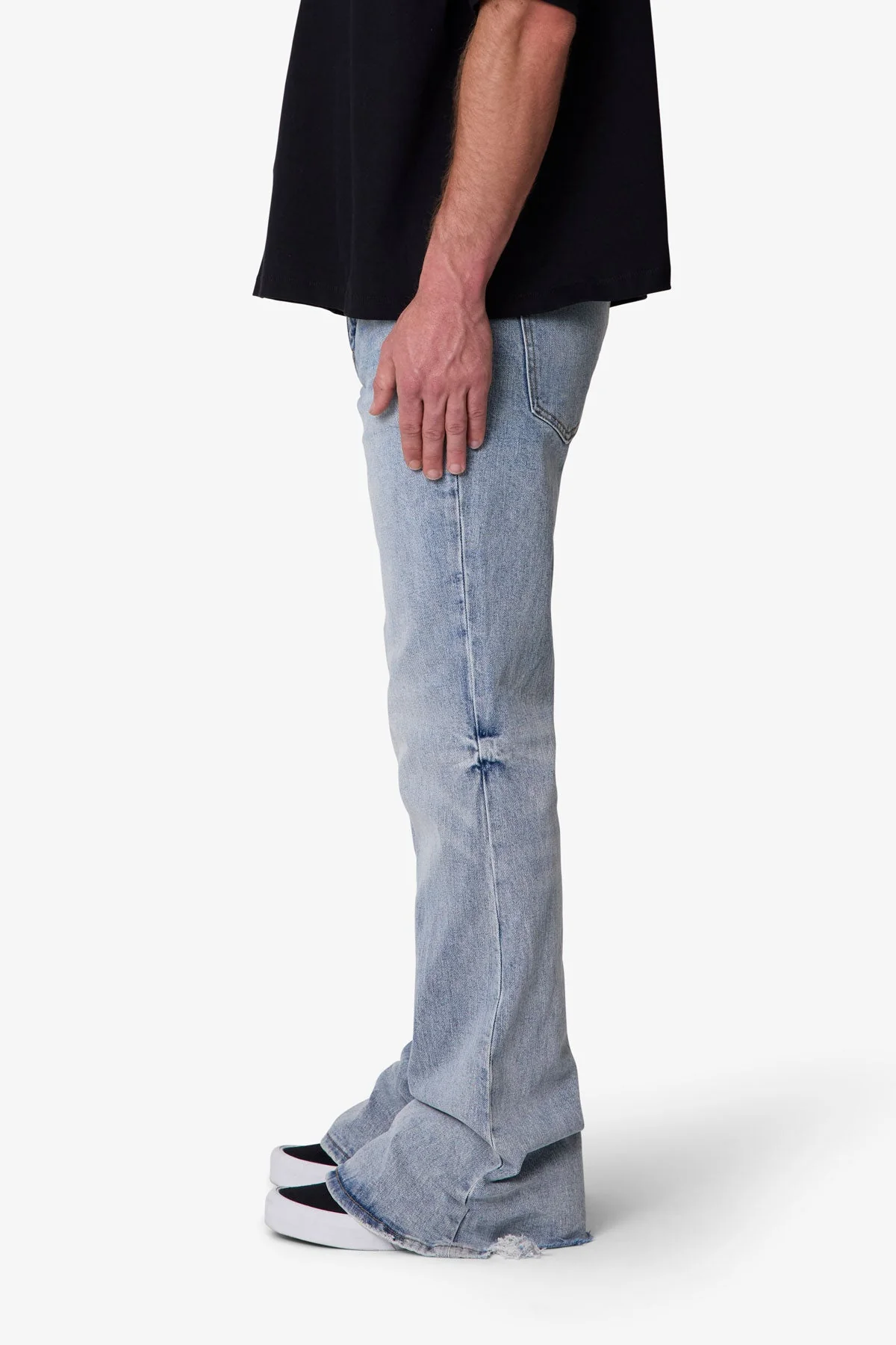 Super Flare Denim - Light Blue - Image 4