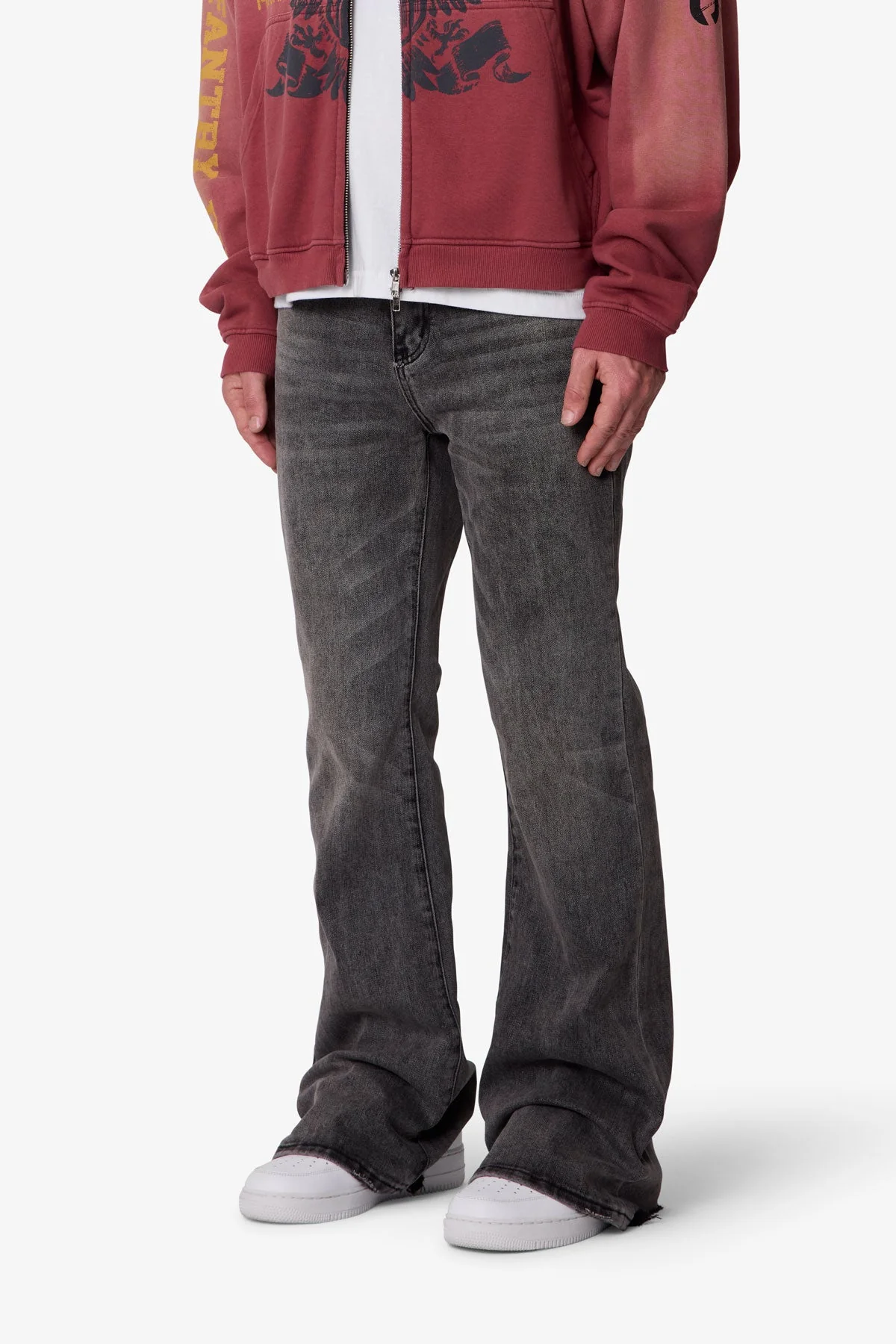 Super Flare Denim - Vintage Black - Image 3