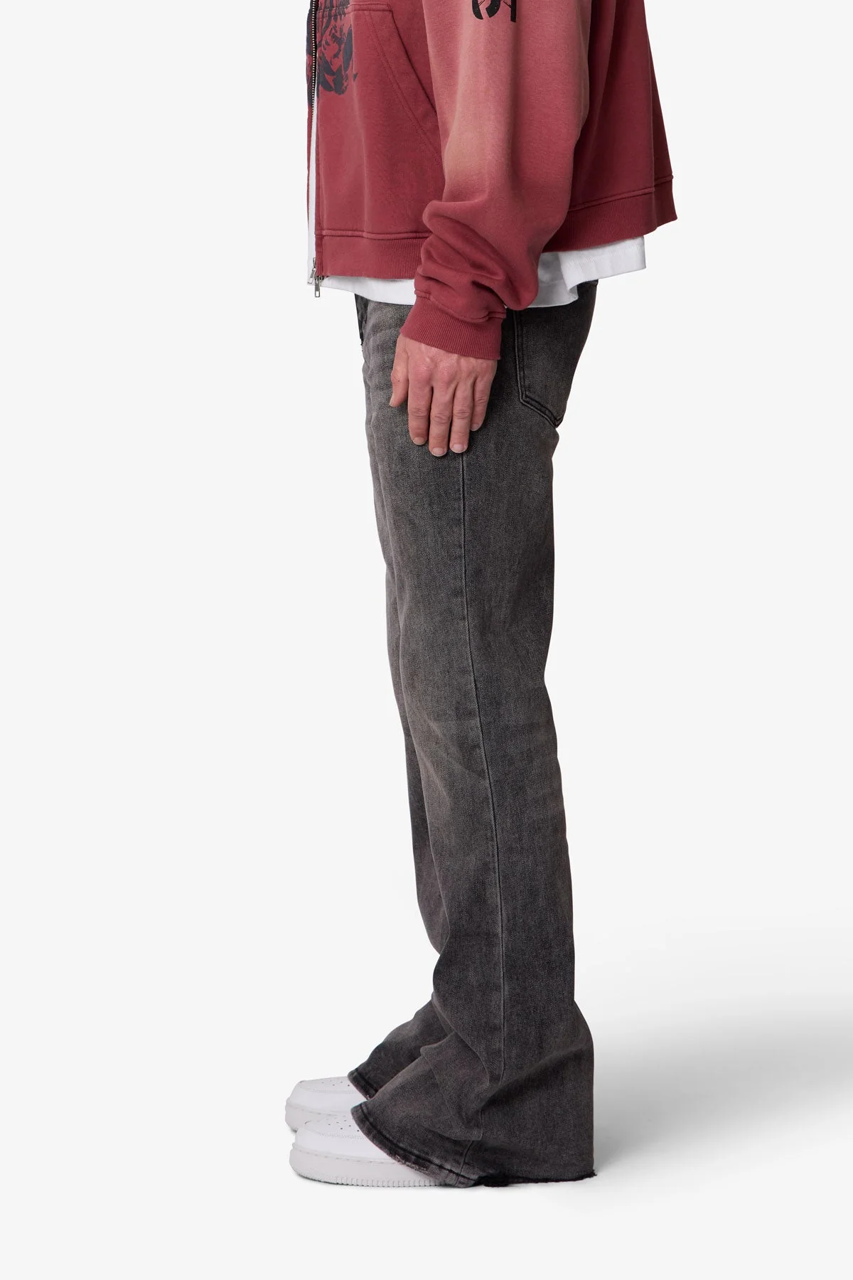 Super Flare Denim - Vintage Black - Image 4