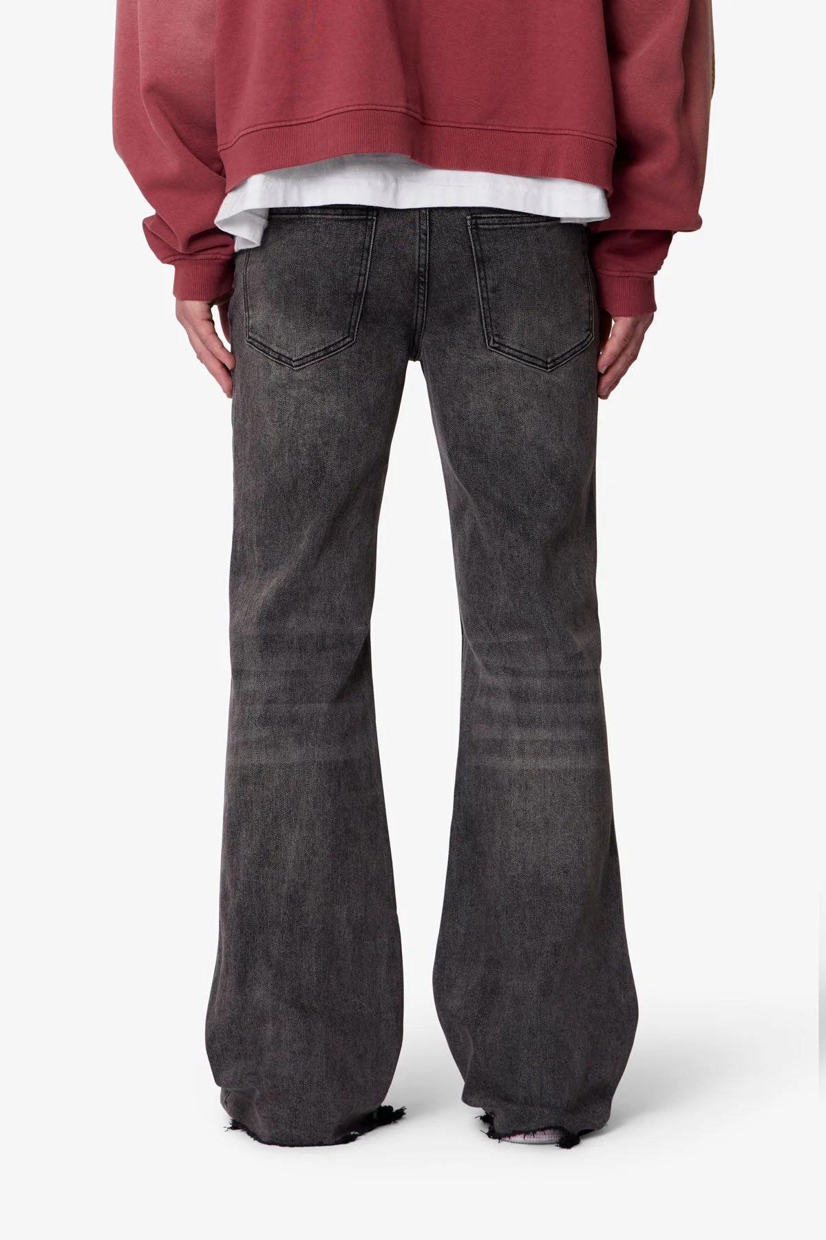 Super Flare Denim - Vintage Black - Image 5