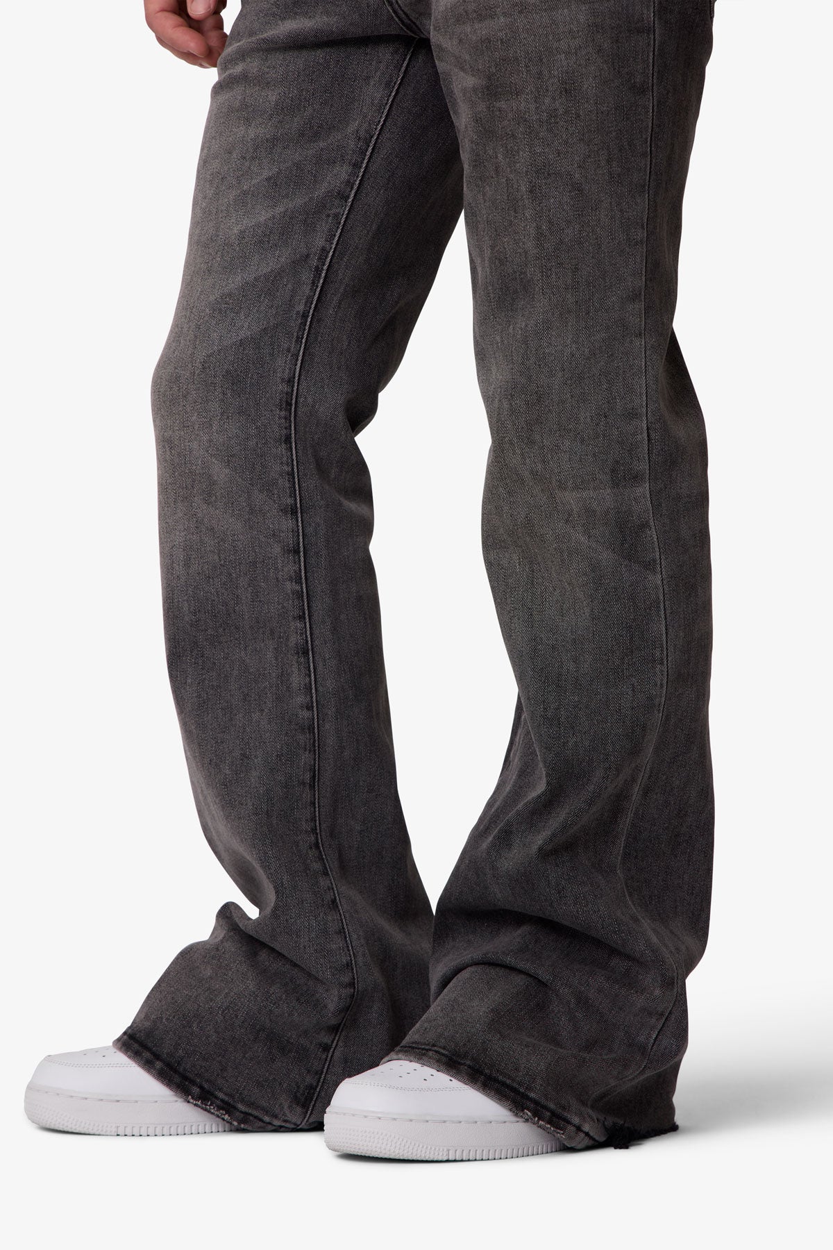 Super Flare Denim - Vintage Black - Image 7