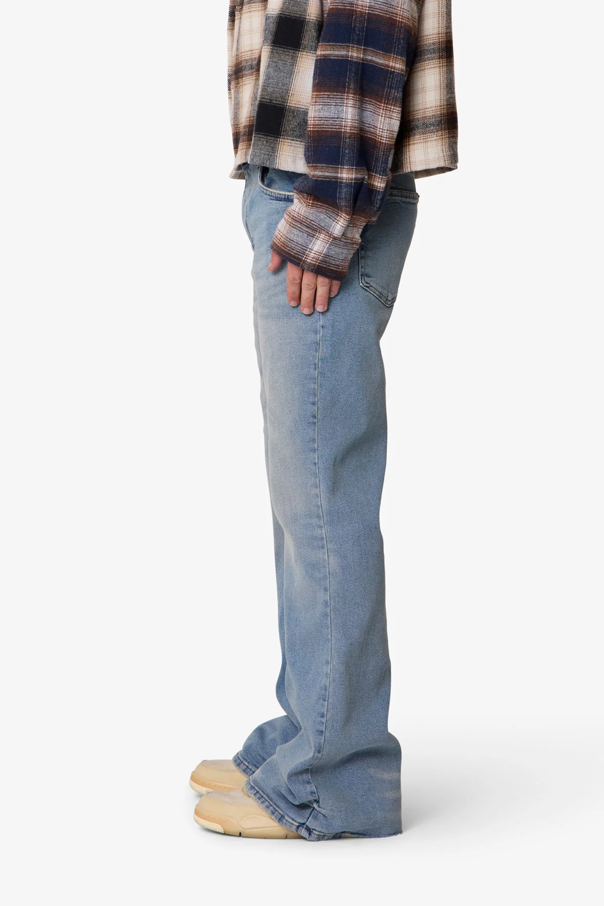 Super Flare Denim - Vintage Blue - Image 4