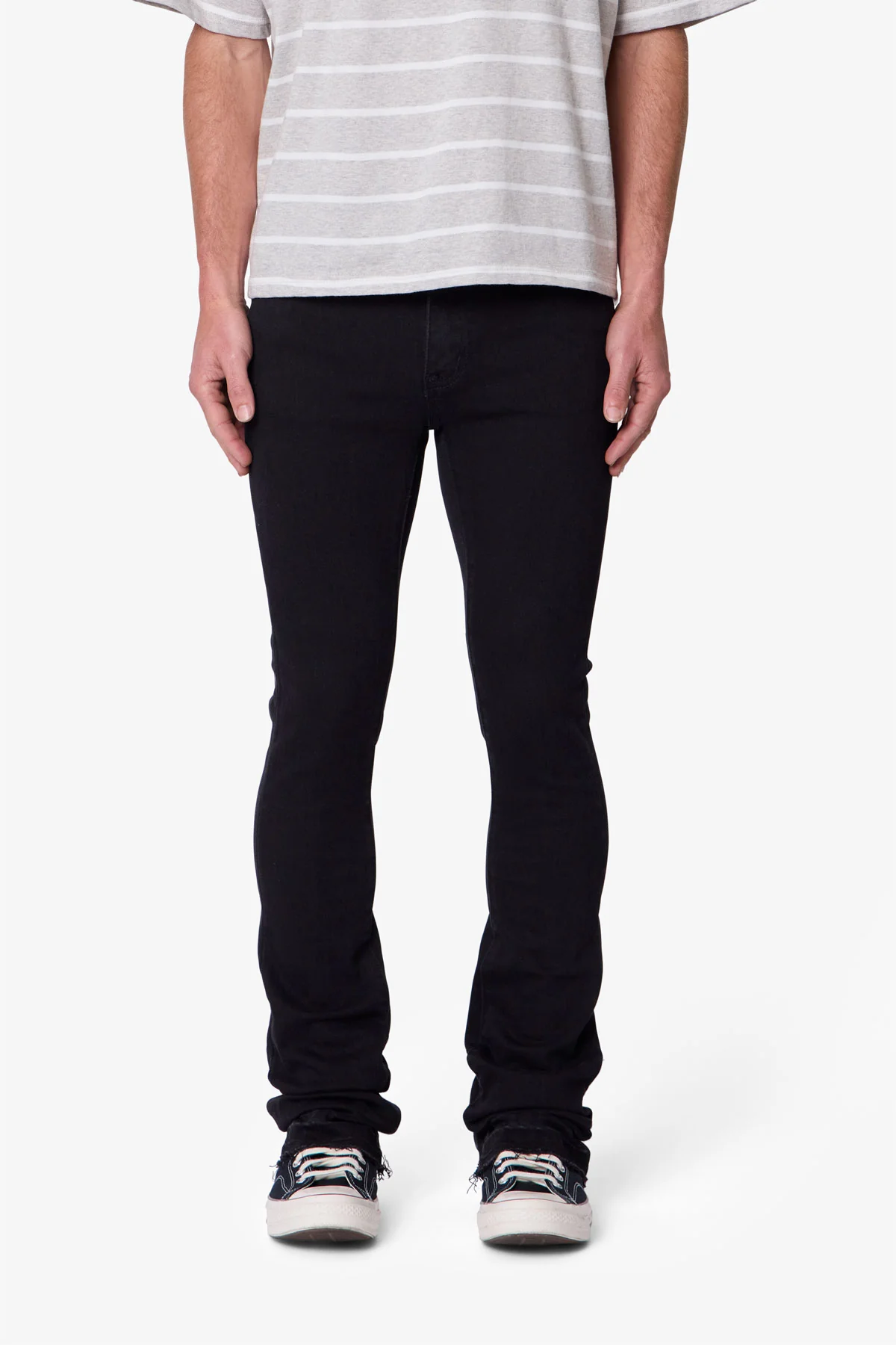 X514 Skinny Stacked Denim - Black - Image 2