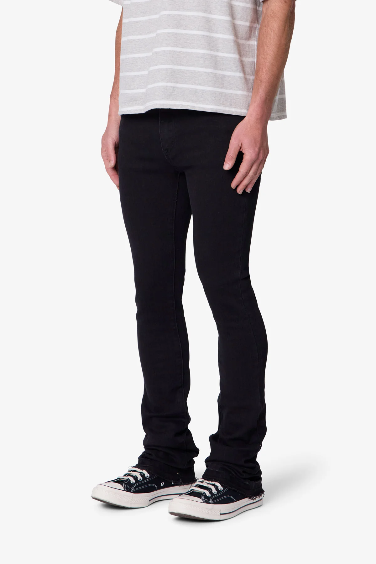 X514 Skinny Stacked Denim - Black - Image 3