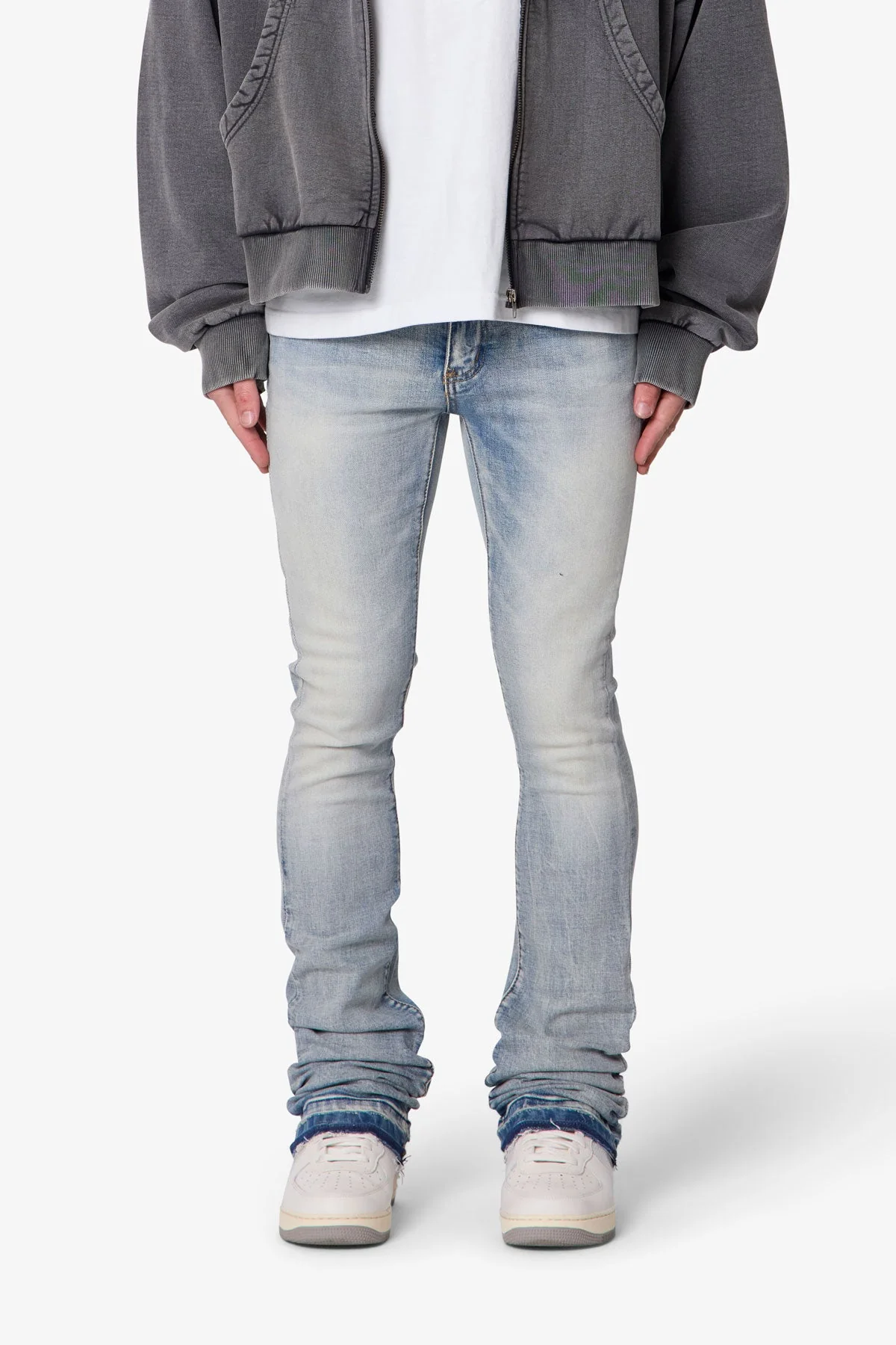X514 Skinny Stacked Denim - Medium Blue - Image 2