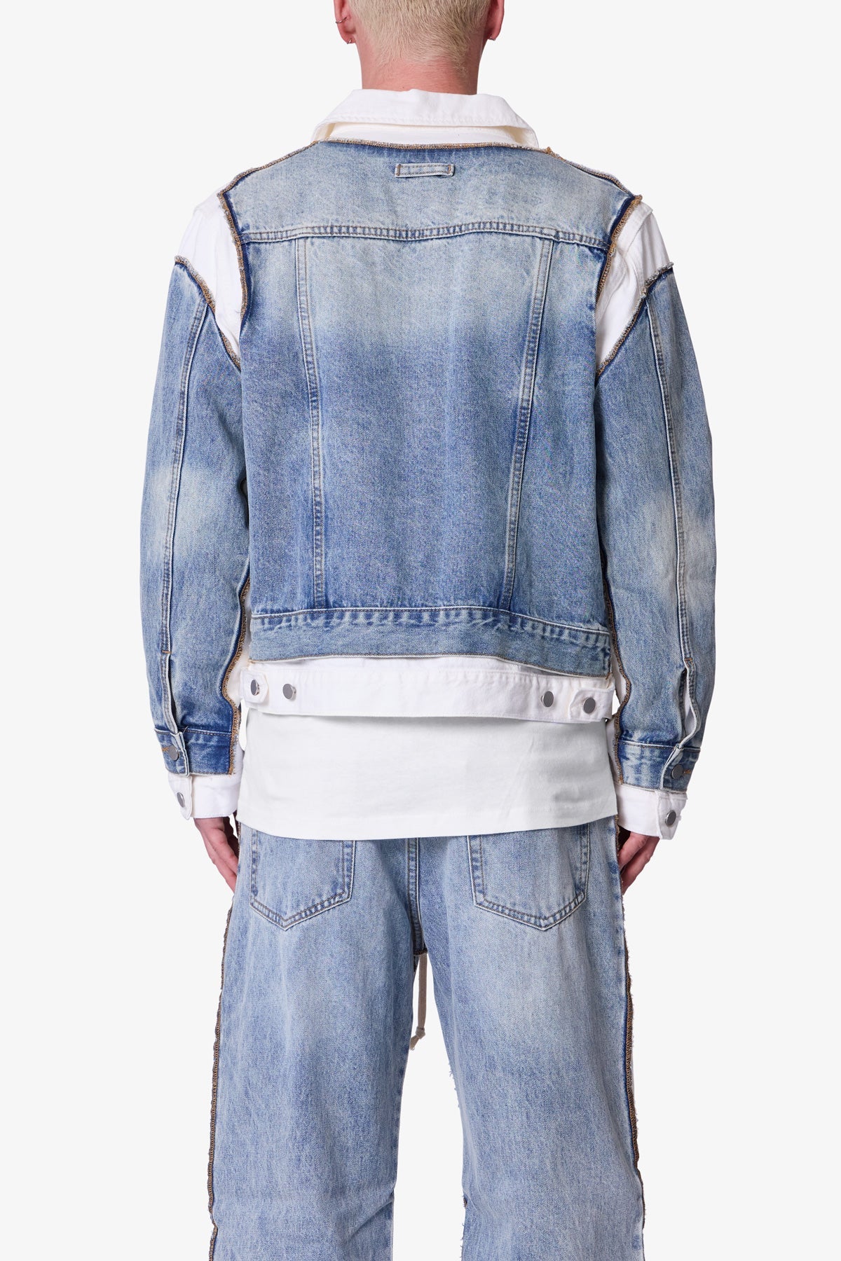 Border GN8 Jacket - Blue/White - Image 5