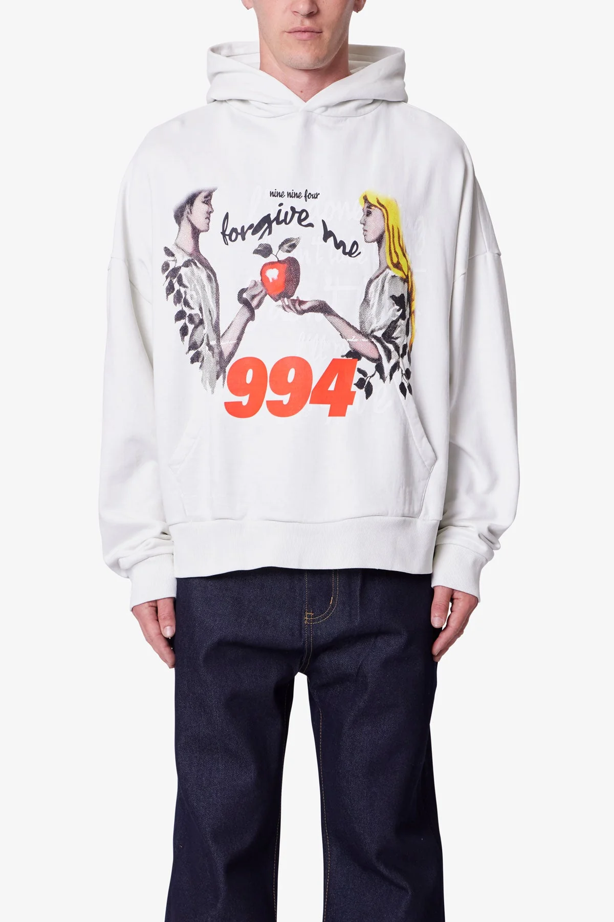 Forgive Me Hoodie - Light Blue - Image 2