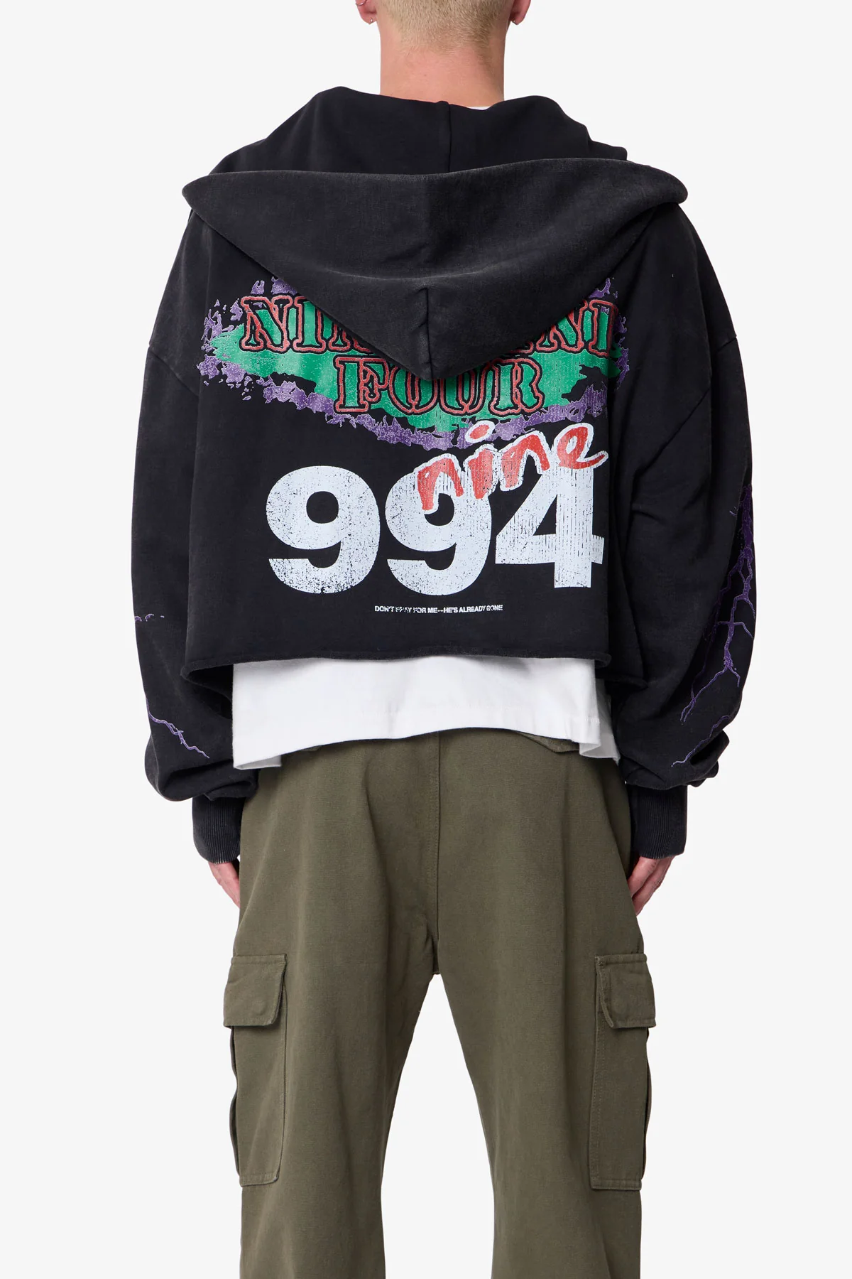 Snake 994 Hoodie - Black - Image 5