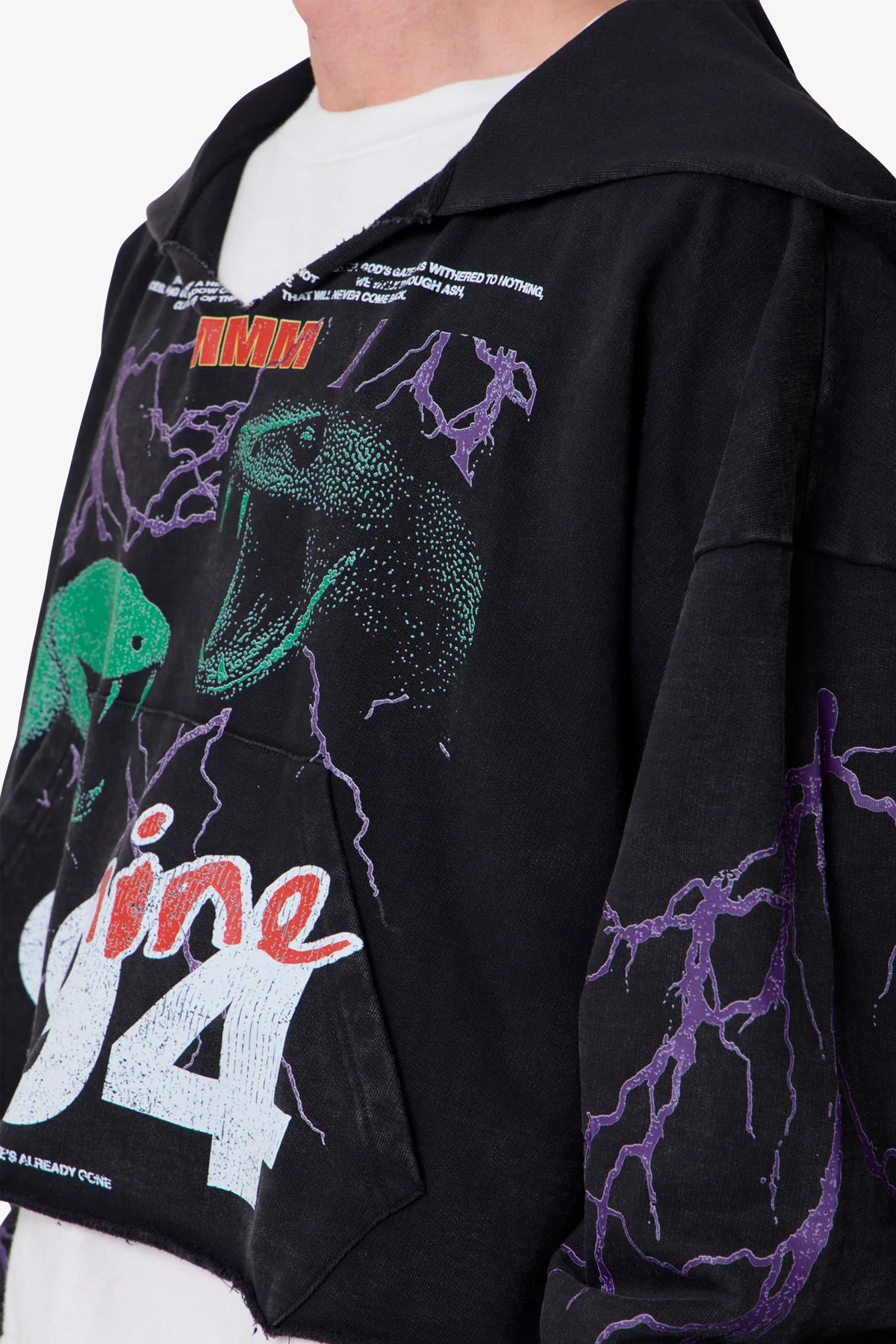 Snake 994 Hoodie - Black - Image 7