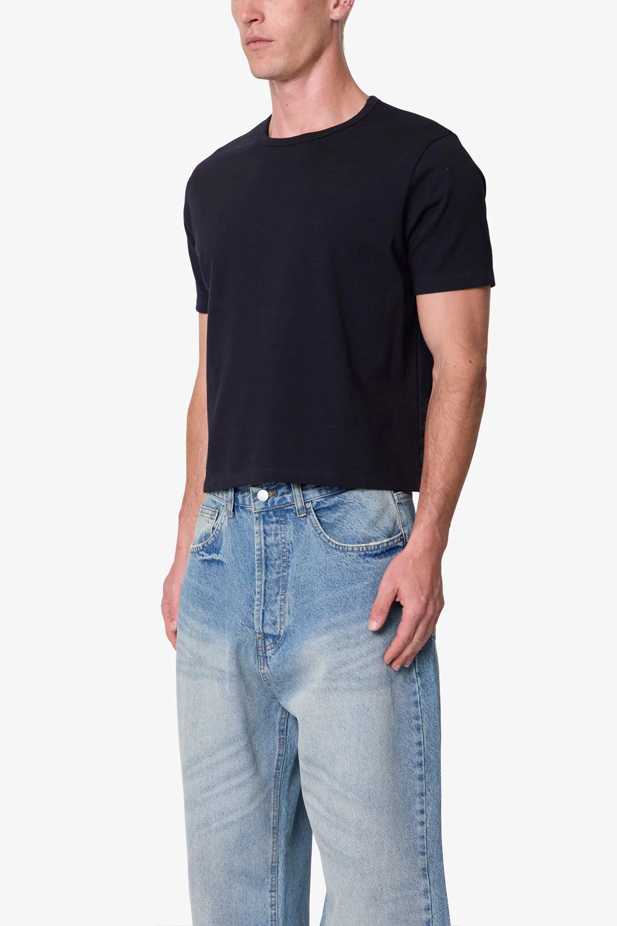 Basic Baby Tee - Black - Image 3