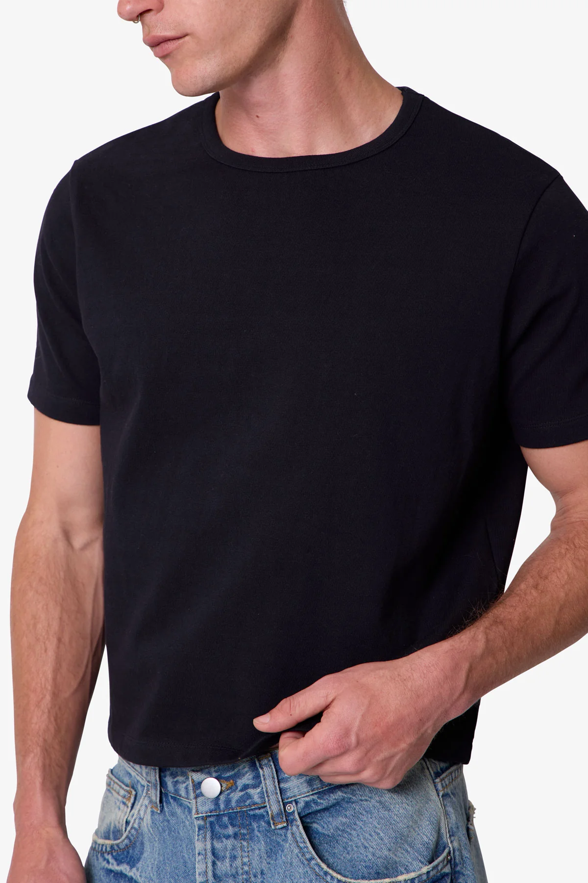 Basic Baby Tee - Black - Image 8