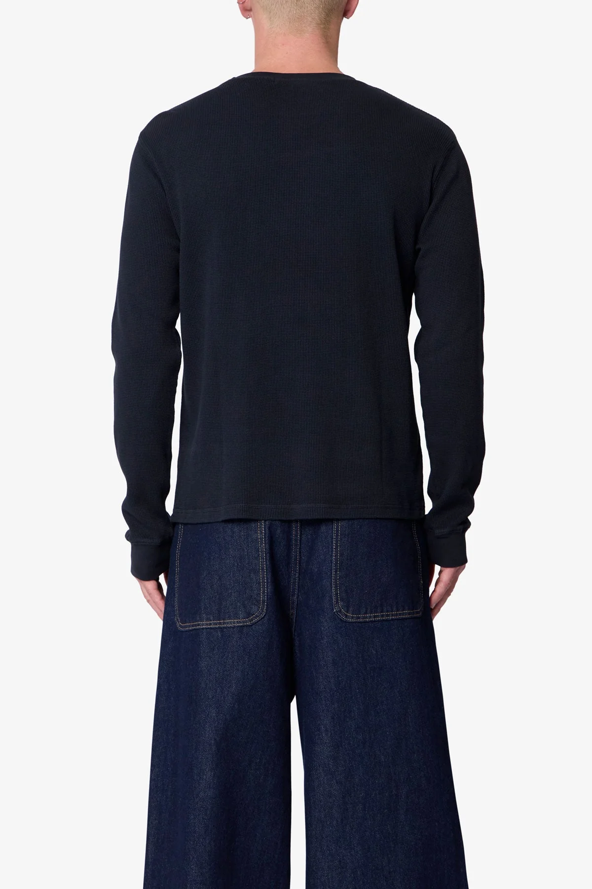 Basic Thermal L/S Tee - Black - Image 5