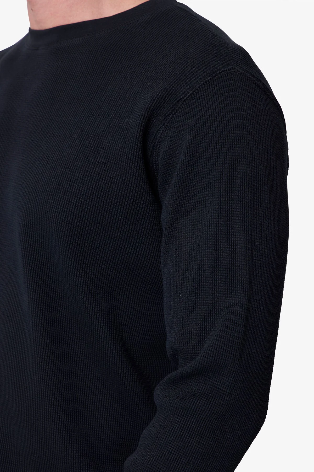 Basic Thermal L/S Tee - Black - Image 8