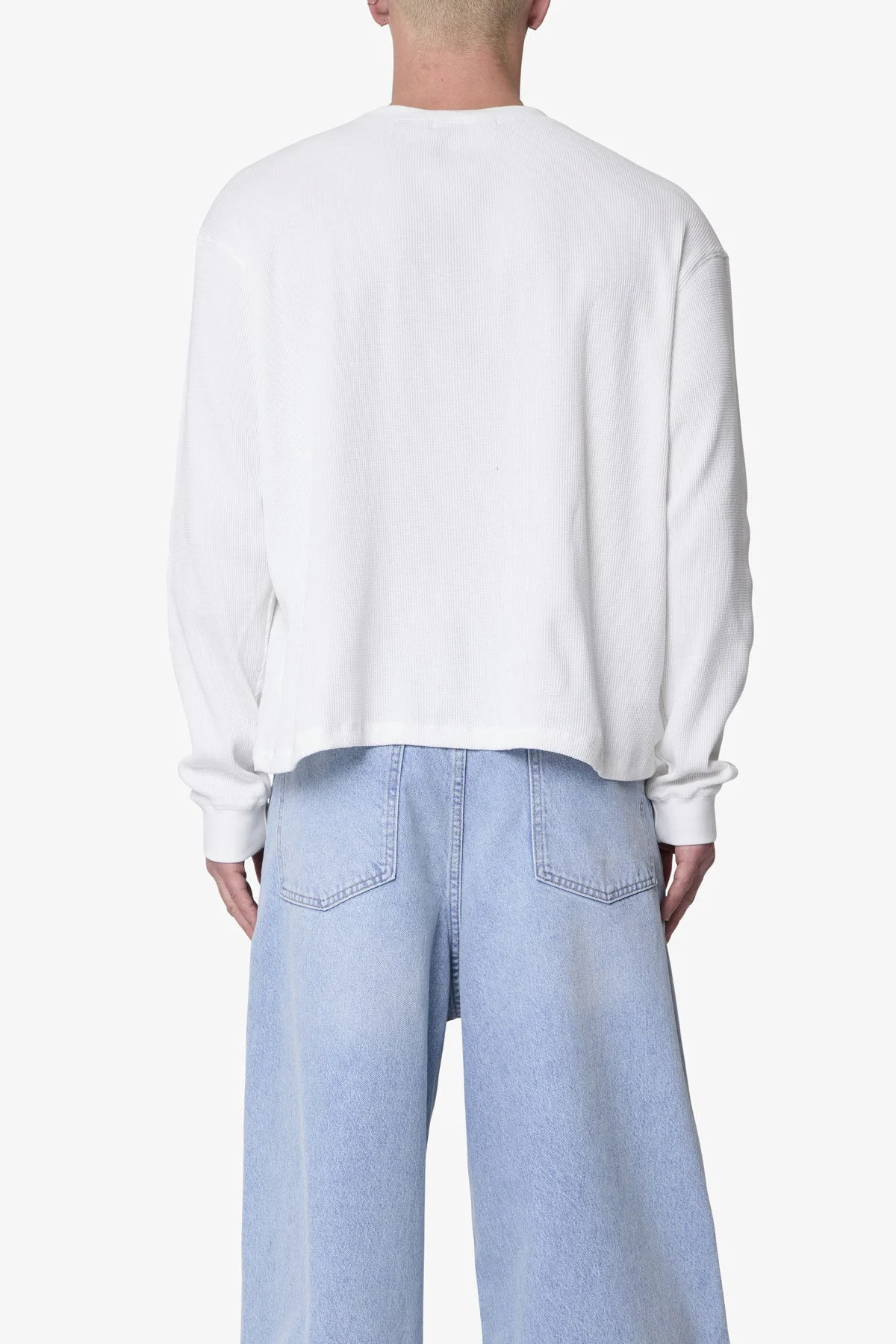 Basic Thermal L/S Tee - White - Image 5