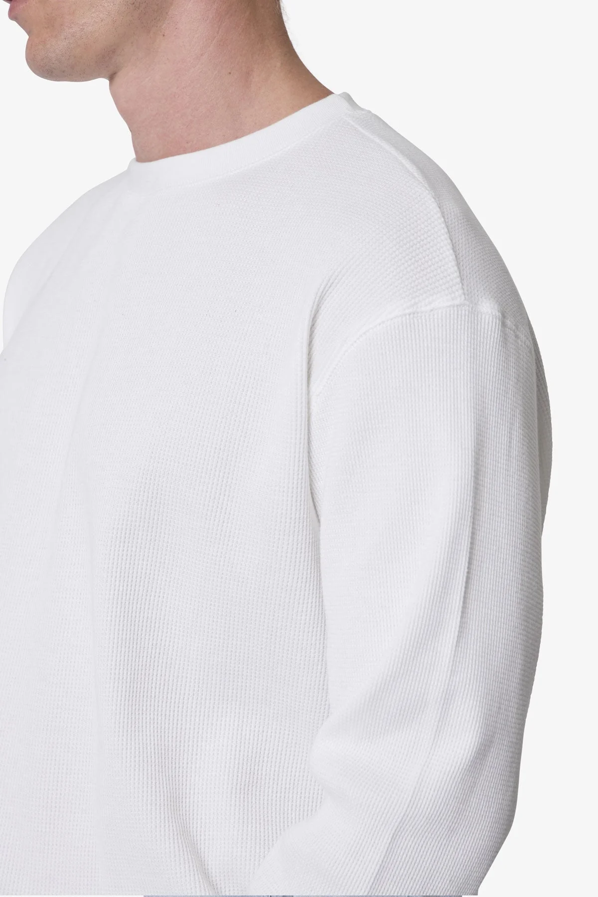 Basic Thermal L/S Tee - White - Image 7