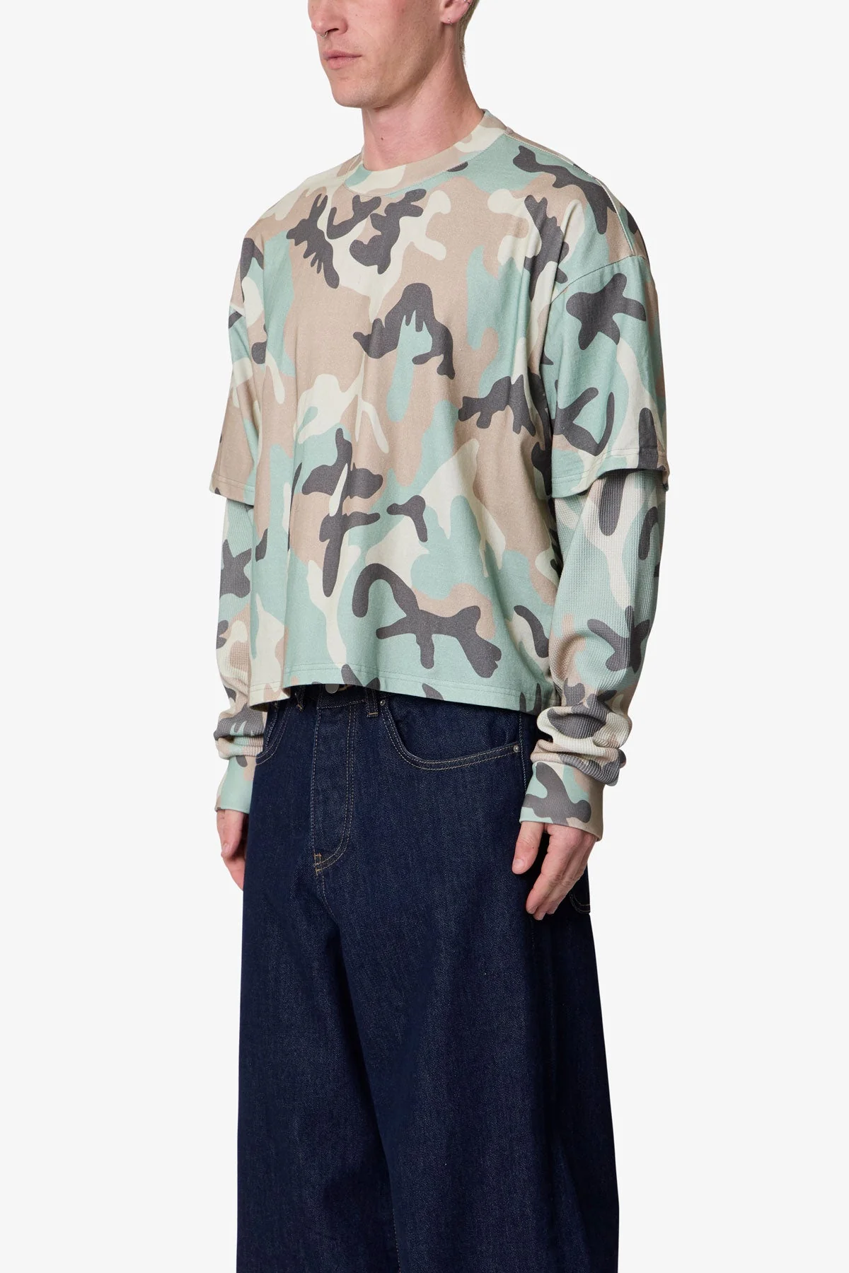 Layered Thermal L/S Tee - Camo - Image 3