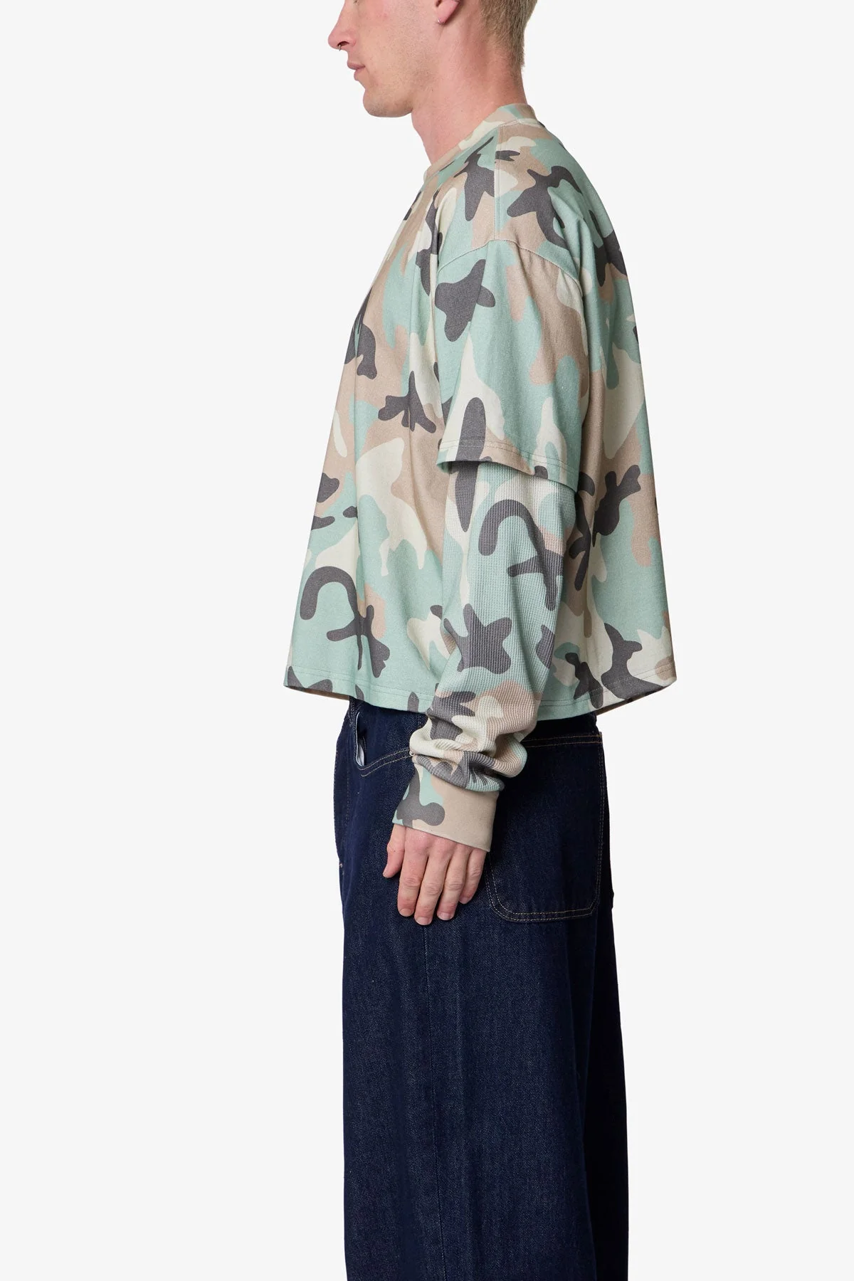 Layered Thermal L/S Tee - Camo - Image 4