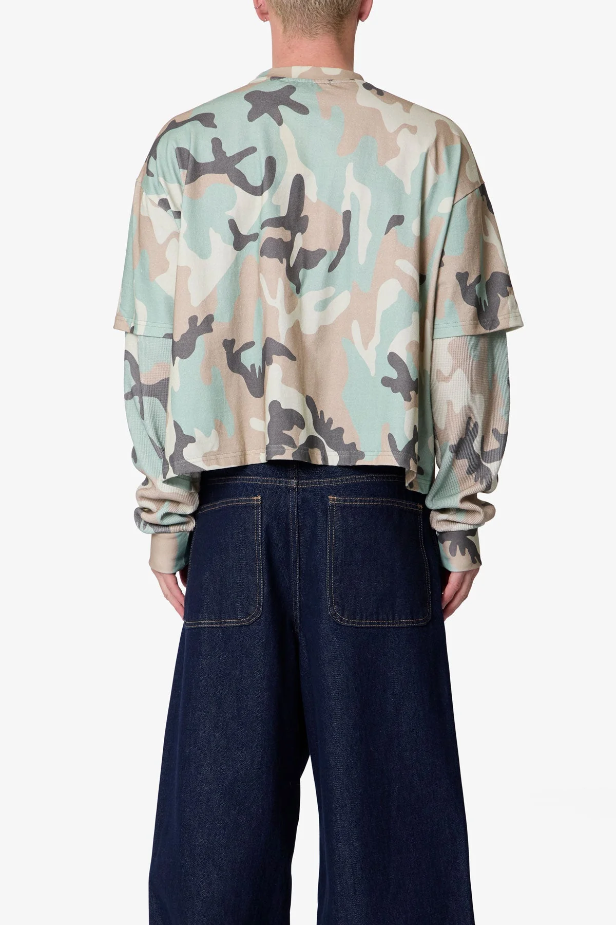 Layered Thermal L/S Tee - Camo - Image 5