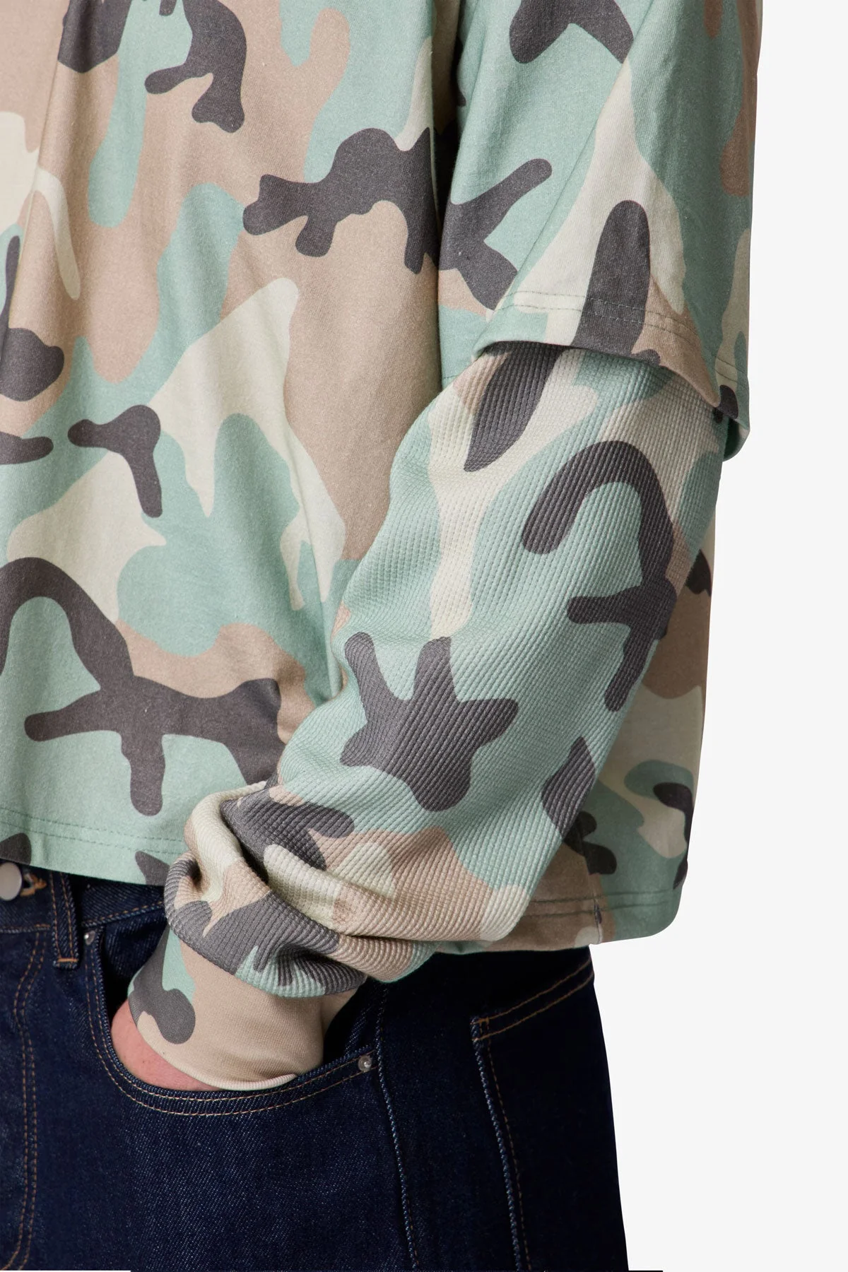 Layered Thermal L/S Tee - Camo - Image 8