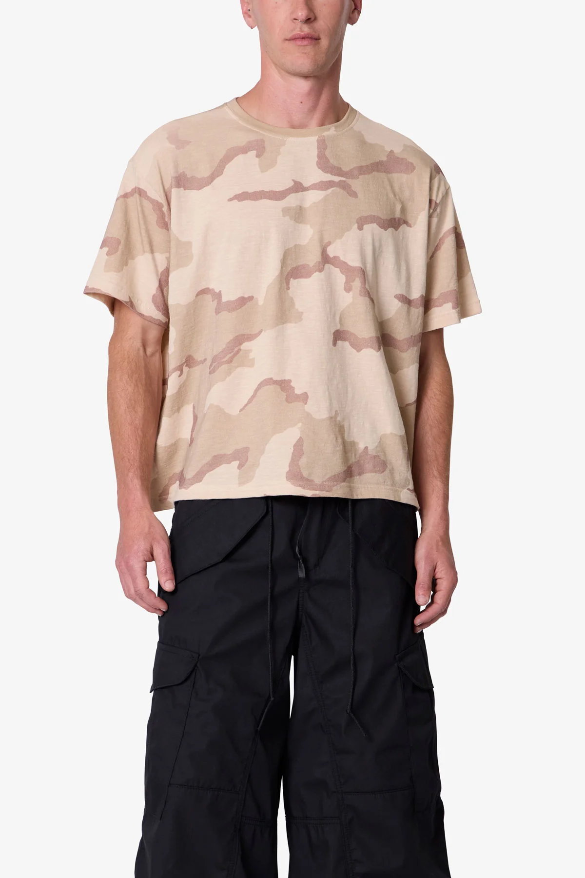 Sprayed Slub Tee - Desert Camo - Image 6