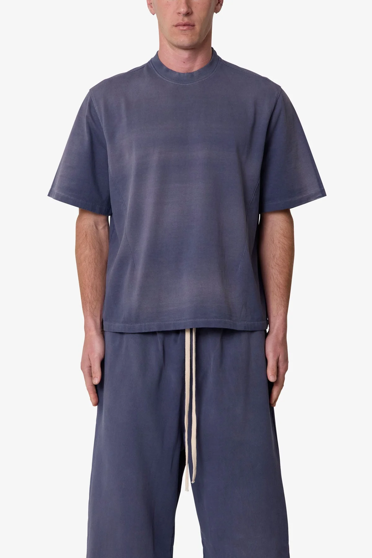 Washed Dart Tee - Washed Navy - Image 2